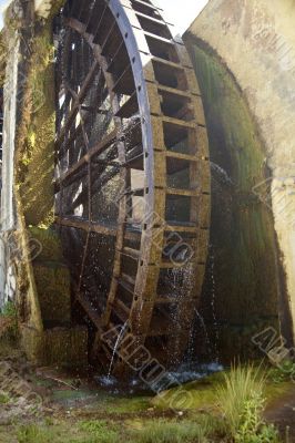 water noria detail