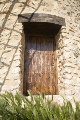 wood brown door