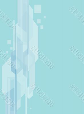 Blue hi-tech