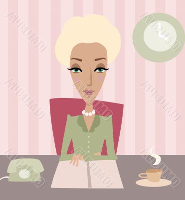 Business lady