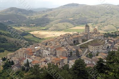 Castel del Monte, panoramic view
