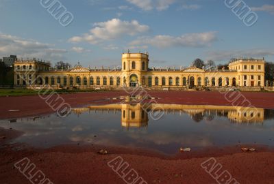 Orangerie castle in Kassel, Germany