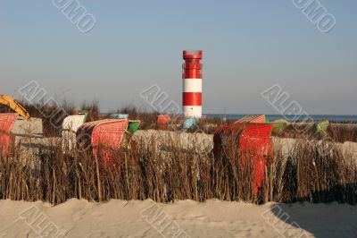 The lighthouse of Helgoland