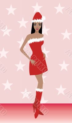 Christmas girl