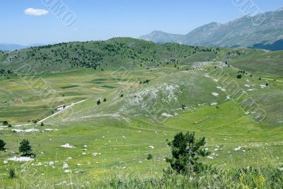 Landscape of Campo Imperatore