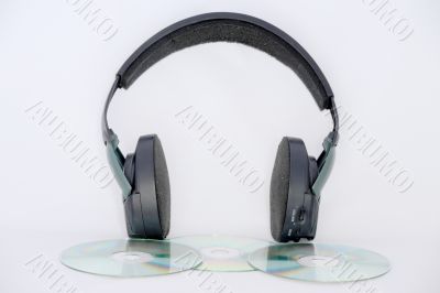 Headphones.