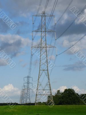 electricity pylons