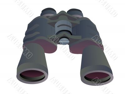 binoculars in shop