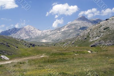 Landscape of Campo Imperatore