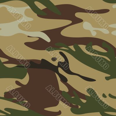 Seamless camouflage pattern