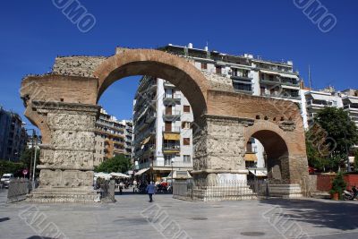 Galerios Arch - Front View