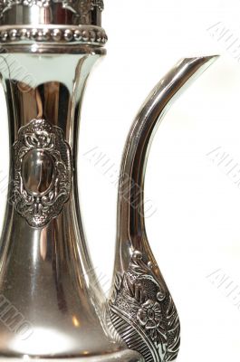 silver teapot handle
