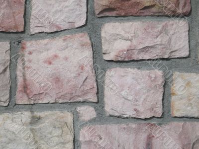 pink stone wall background