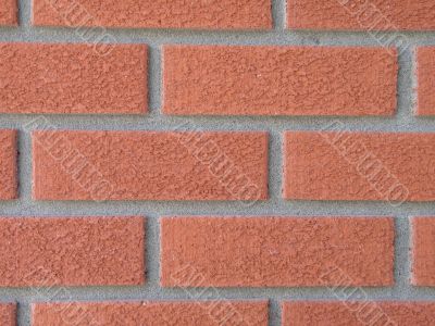 orange bricks background