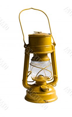 Old kerosene lamp