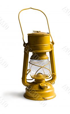 Old kerosene lamp