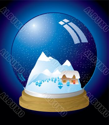 snow globe modern