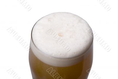 Glass with beer