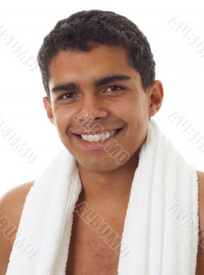 smiling young man