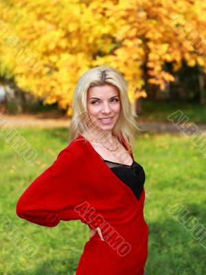 blond autumn