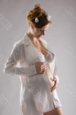 pregnant woman portrait