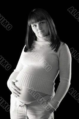 pregnant woman portrait