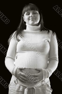 pregnant woman portrait