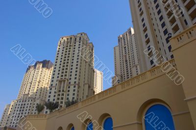 Modern buildings in Dubai
