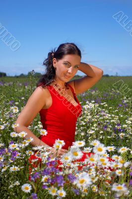 Beautiful young woman