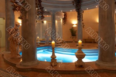 Spa with Roman Columns