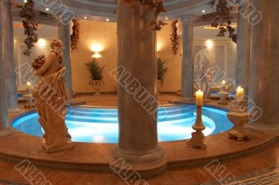 Spa with Roman Columns
