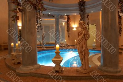 Spa with Roman Columns