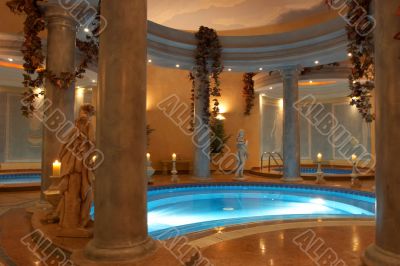 Spa with Roman Columns