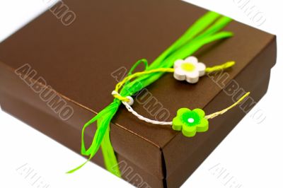 brown gift box