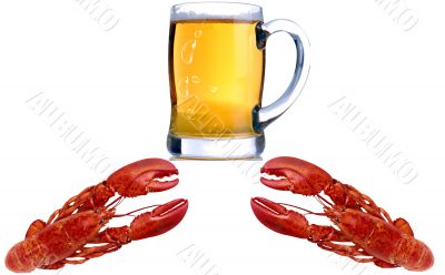 Beer and crabs