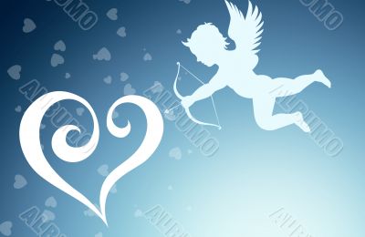 Heart and an angel