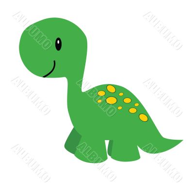 Cartoon dinosaur