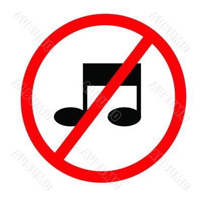 No music