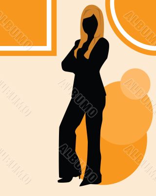 Fashionable woman