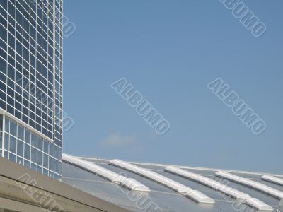 modern tall building