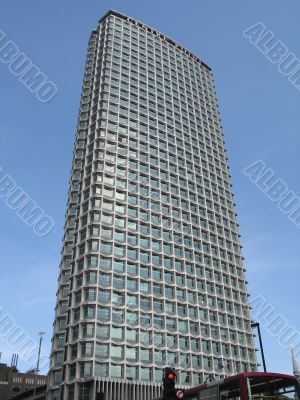 modern tall building and blue sky