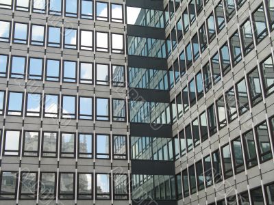 modern glass building