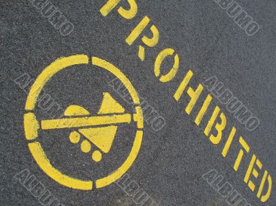 no skating