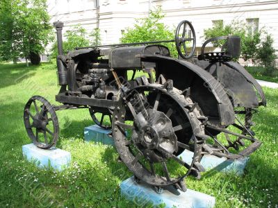 Old tractor