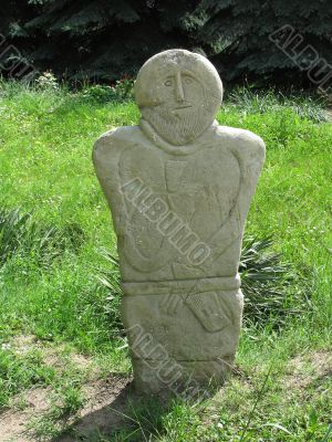 Ancient scythian megalitic statue