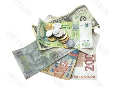 Money from different countryes