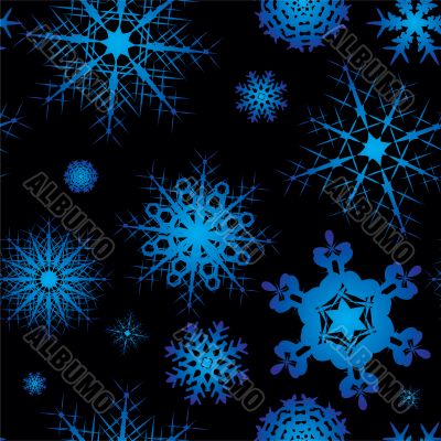 snowflake seamless square