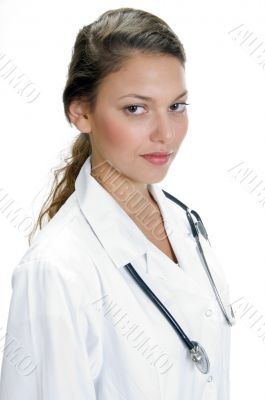 portrait of young medical professional