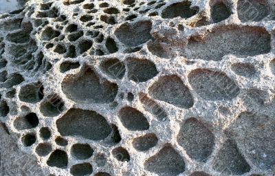 Honeycomb stone