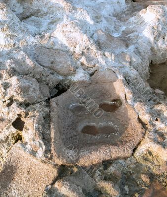Stone face